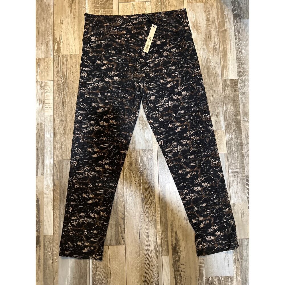 Coco + Carmen Womens Printed Stretch Leggings XXL